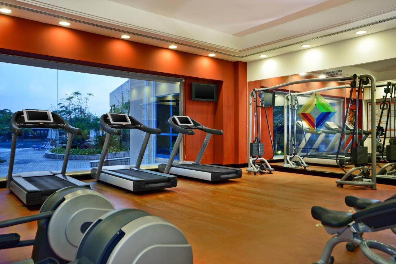 فندق هلنان دريم لاند 6th of October City المظهر الخارجي الصورة A gym at a hotel